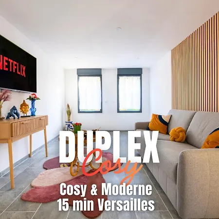 Duplex Cosy - Moderne - 15min Versailles Apartman *